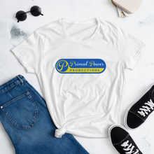 Load image into Gallery viewer, Primal Power Productions Logo - Women's short sleeve t-shirt