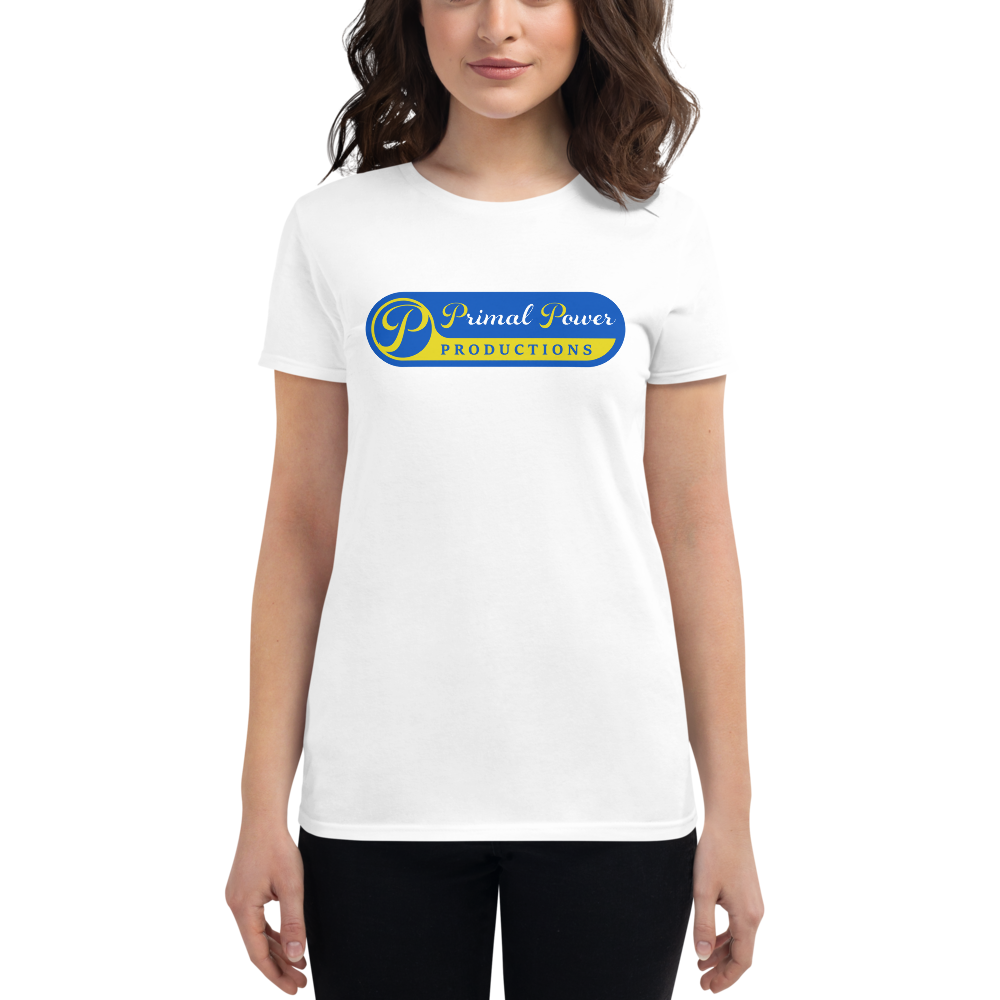 Primal Power Productions Logo - Women's short sleeve t-shirt